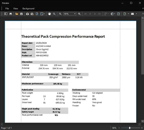 box compression test strength bct calculator|McKee Formula .